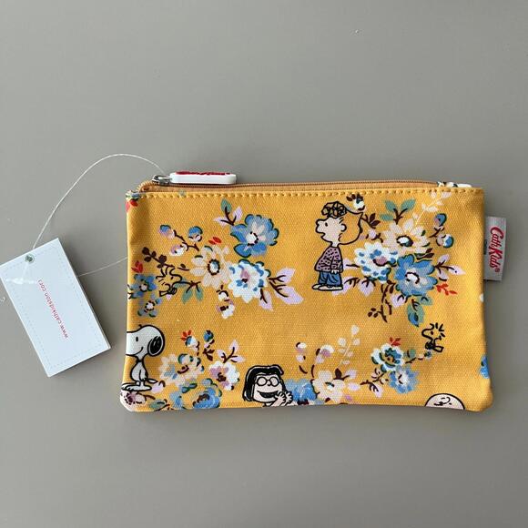 Cath Kidston Handbags - Cath Kidston Floral Snoopy Envelope Pouch NWT